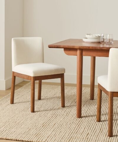 Minimalist Dining Table Set With Sudur Sofa And 3 Chairs