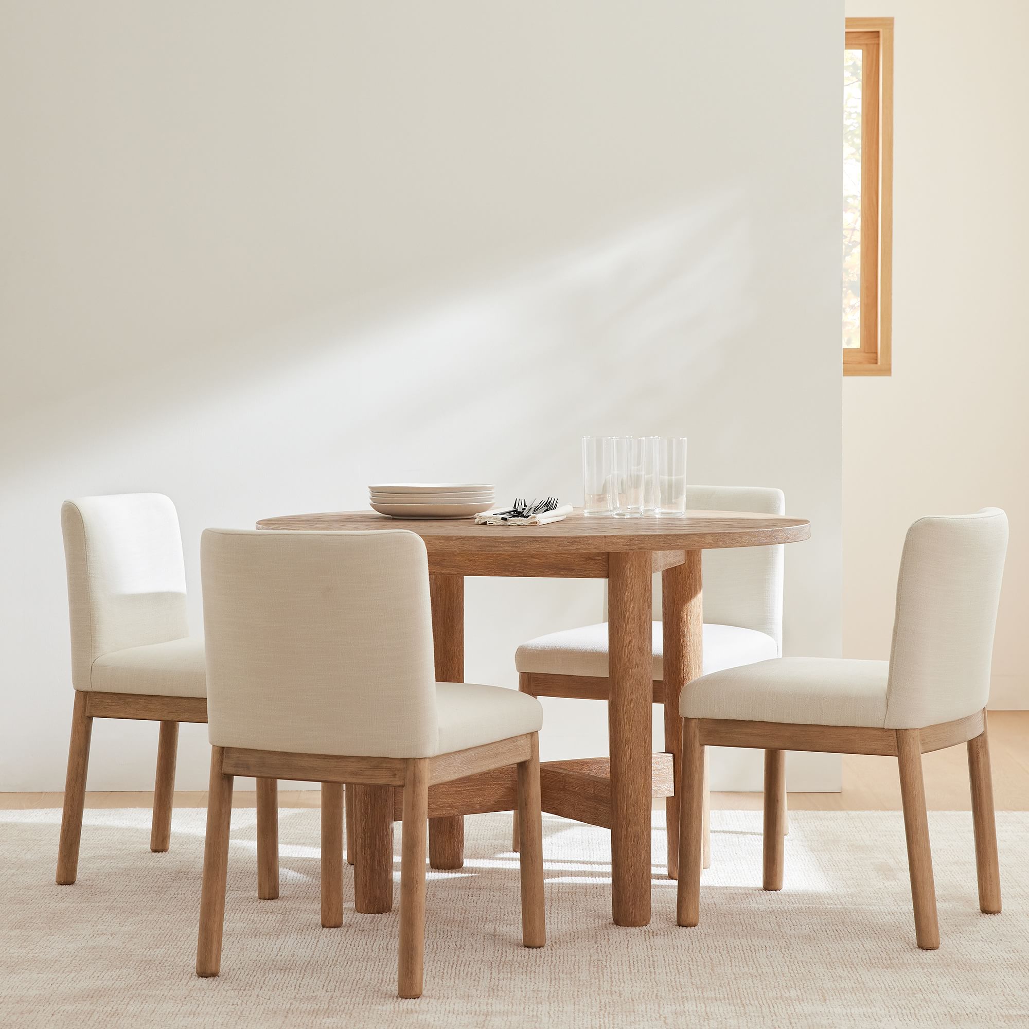 modern-teak-minimalist-dining-table-set