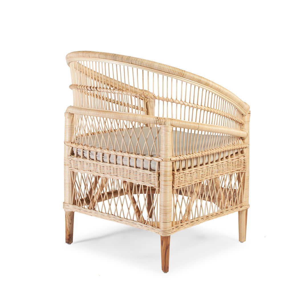 Natural Woven Rattan Dining Chair Japan