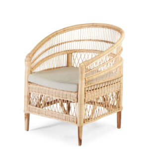 Natural Woven Rattan Dining Chair Japan