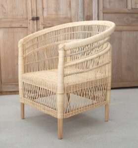 Natural Woven Rattan Dining Chair Japan