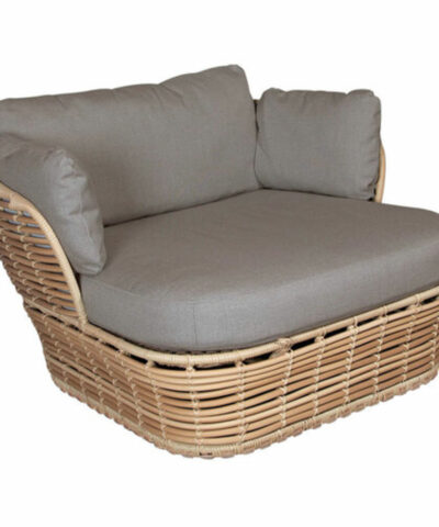 Rattan Wicker Sofa Lounger Chair With Cushions Netherlands