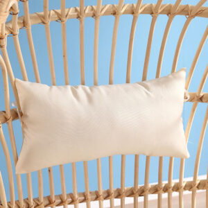 Rattan Porch Swing With Iron Frame And Foam Padding Korea