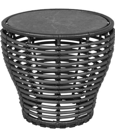 Minimalist Rattan Round Small Coffee Table Spain