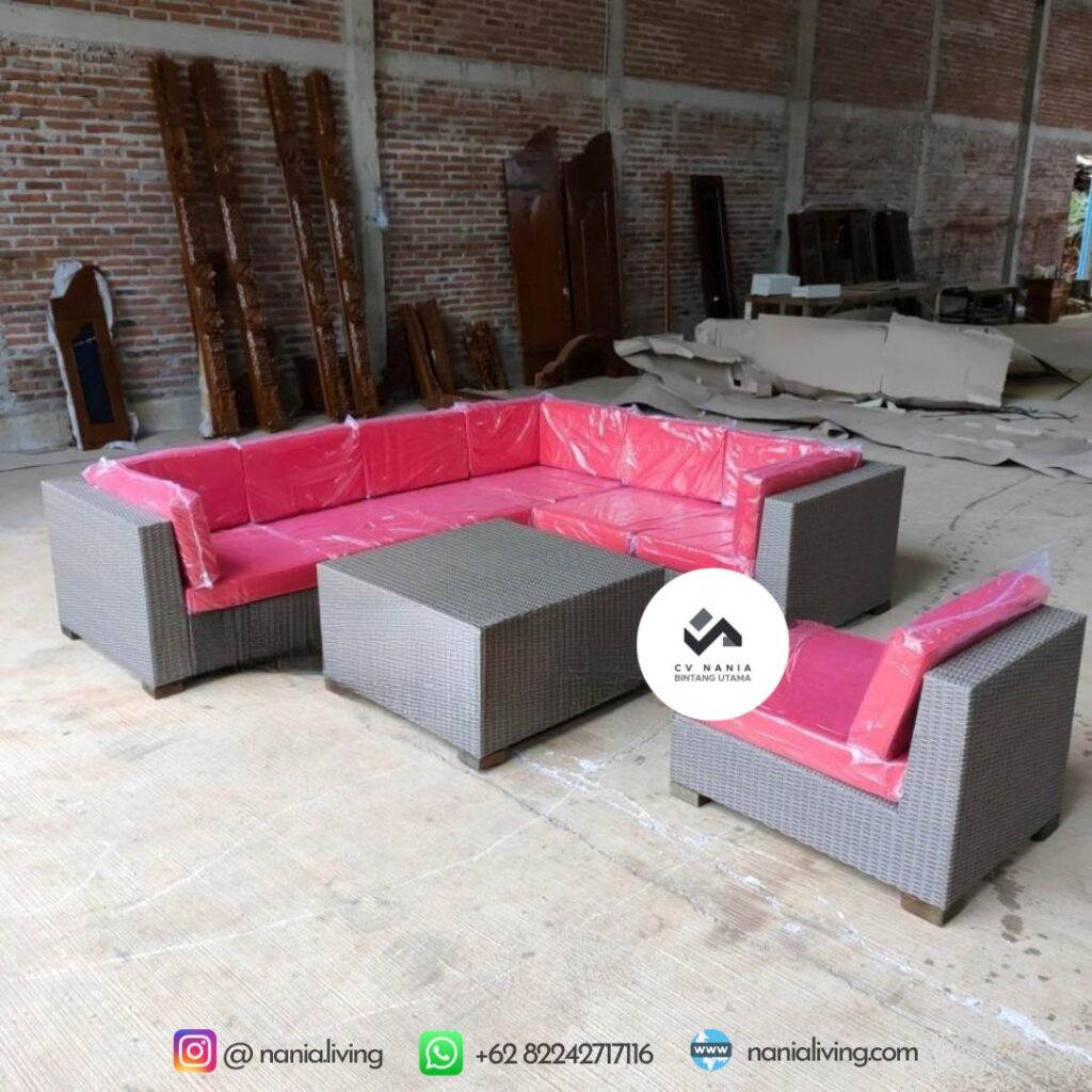 Outdoor Synthetic Rattan Guest Sofa Chair