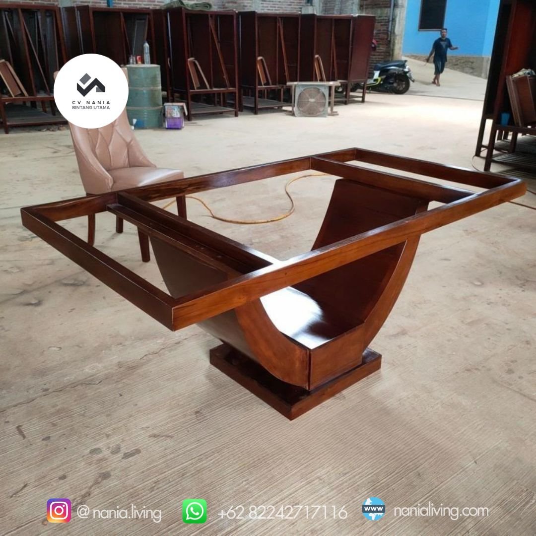 Elegant Marble Dining Table 100x200cm Chair 6
