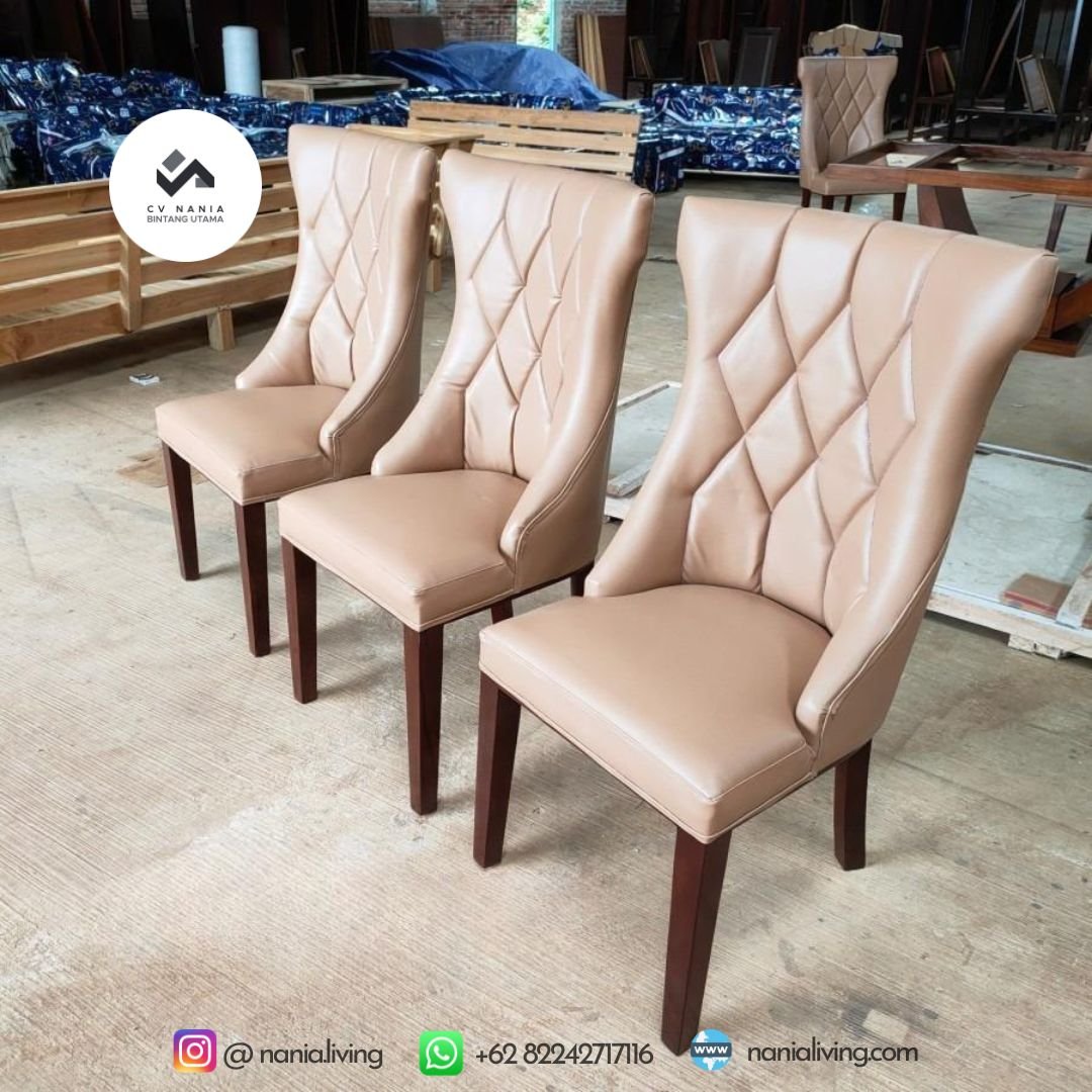 Elegant Marble Dining Table 100x200cm Chair 6