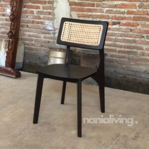 minimalist dining room rattan chairs