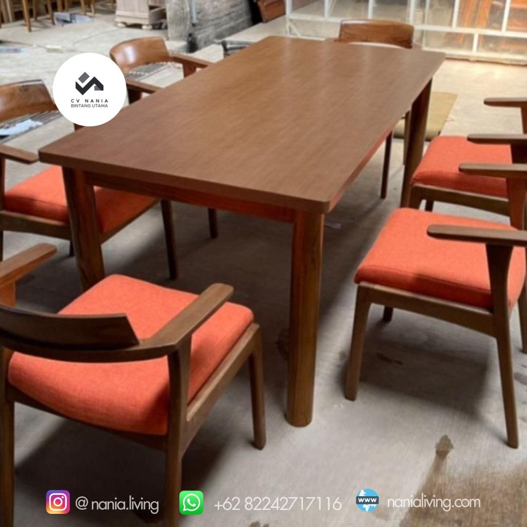 nania living dining set 2 cv nania bintang utama