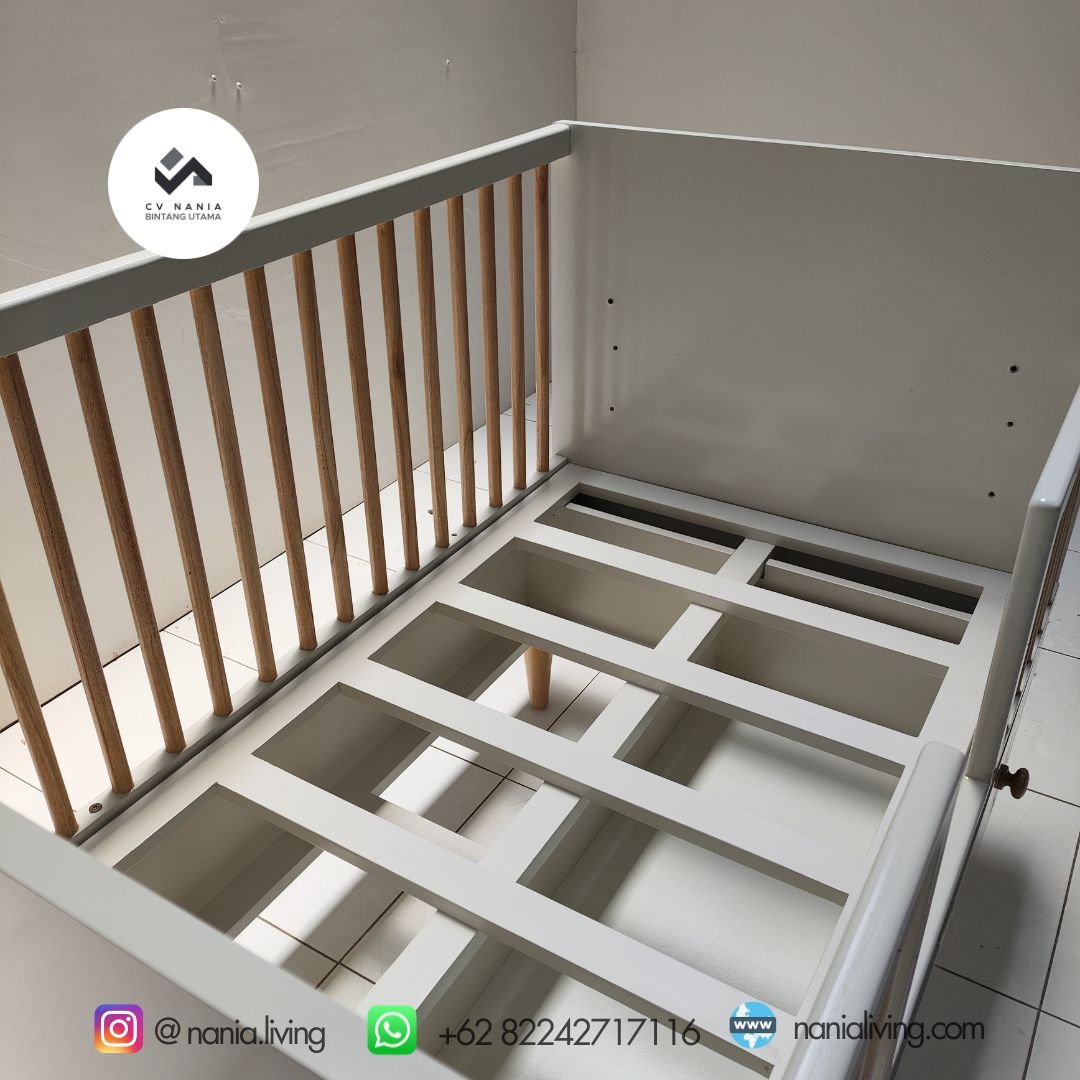 Baby Box Minimalist Transformable White 3 detail baby box