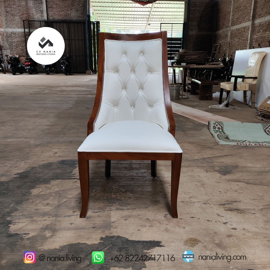 Dining Chair Teak Wood With Cushion
