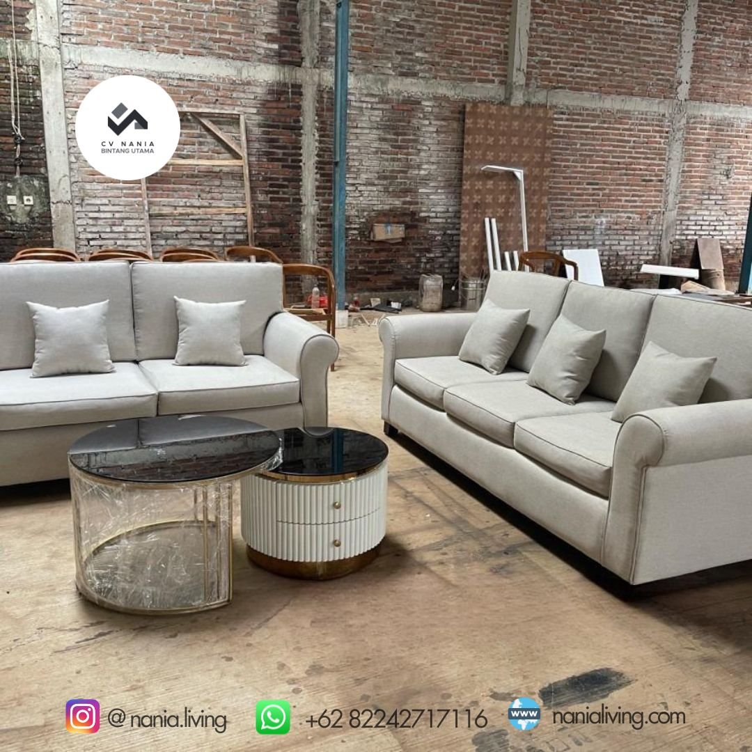 Luxury Guest Sofa Set And Elegant Table 3 nanialiving