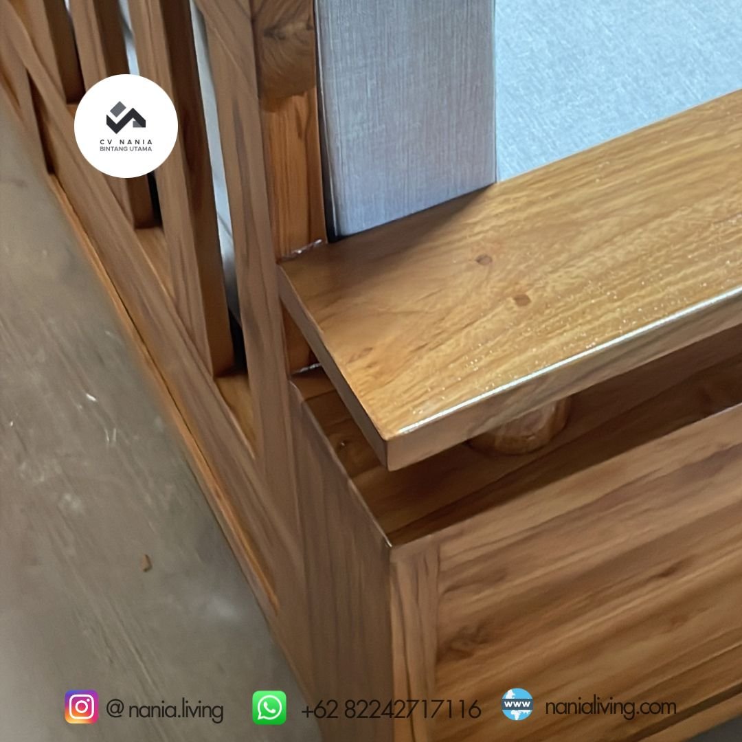 Minimalist Corner Guest Chair Table Set With Drawers 7 detail Minimalist Corner Guest Chair Table by nania living