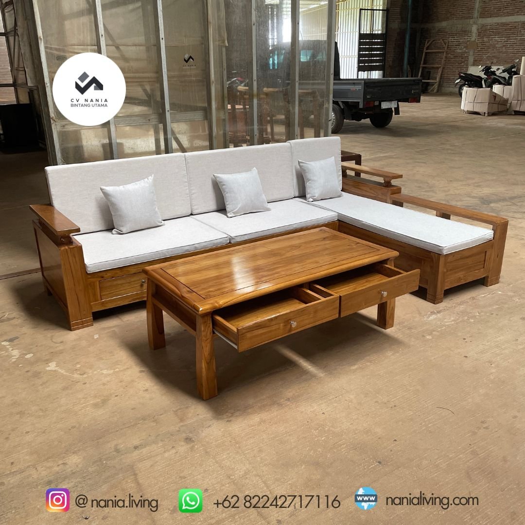 Minimalist Corner Guest Chair Table Set With Drawers 8 nanialiving.com