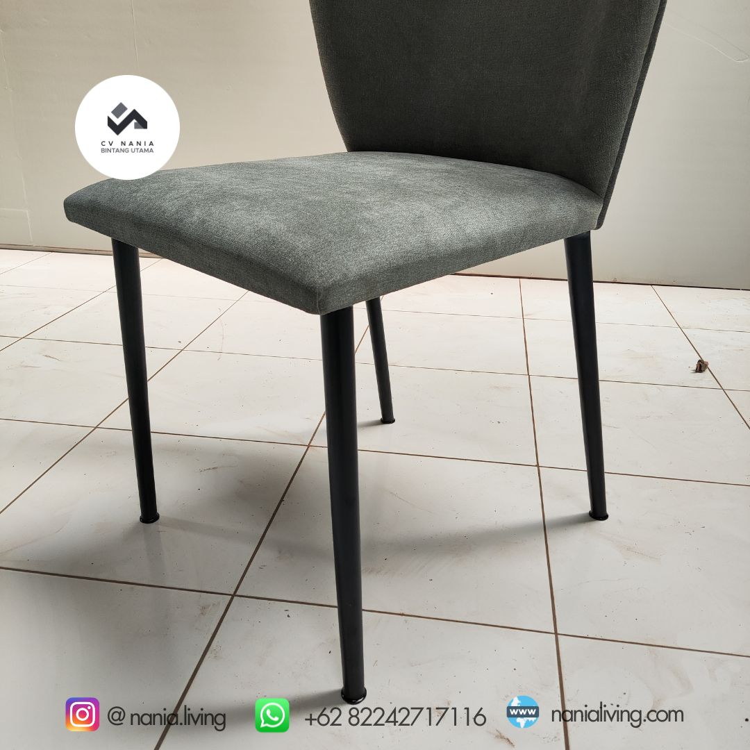 Minimalist Dining Chairs Iron Legs - Nania Living