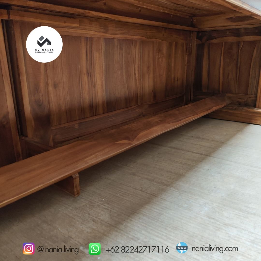 Reception Desk Teak