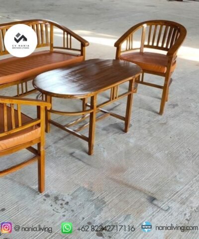 Guest Chair Set Teak Wood Betawi