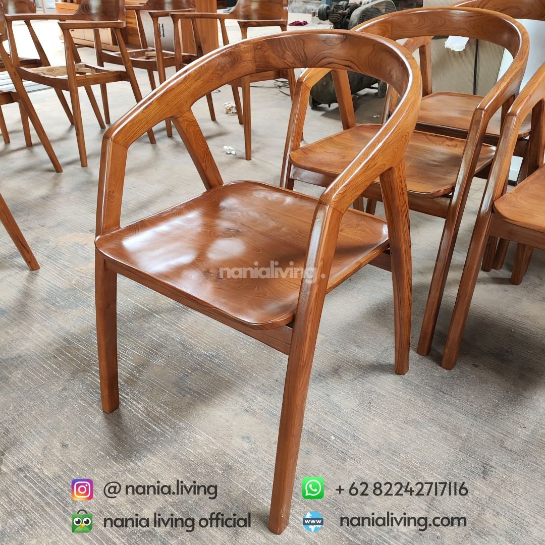 nania living Hiroshima Teak Cafe Chairs