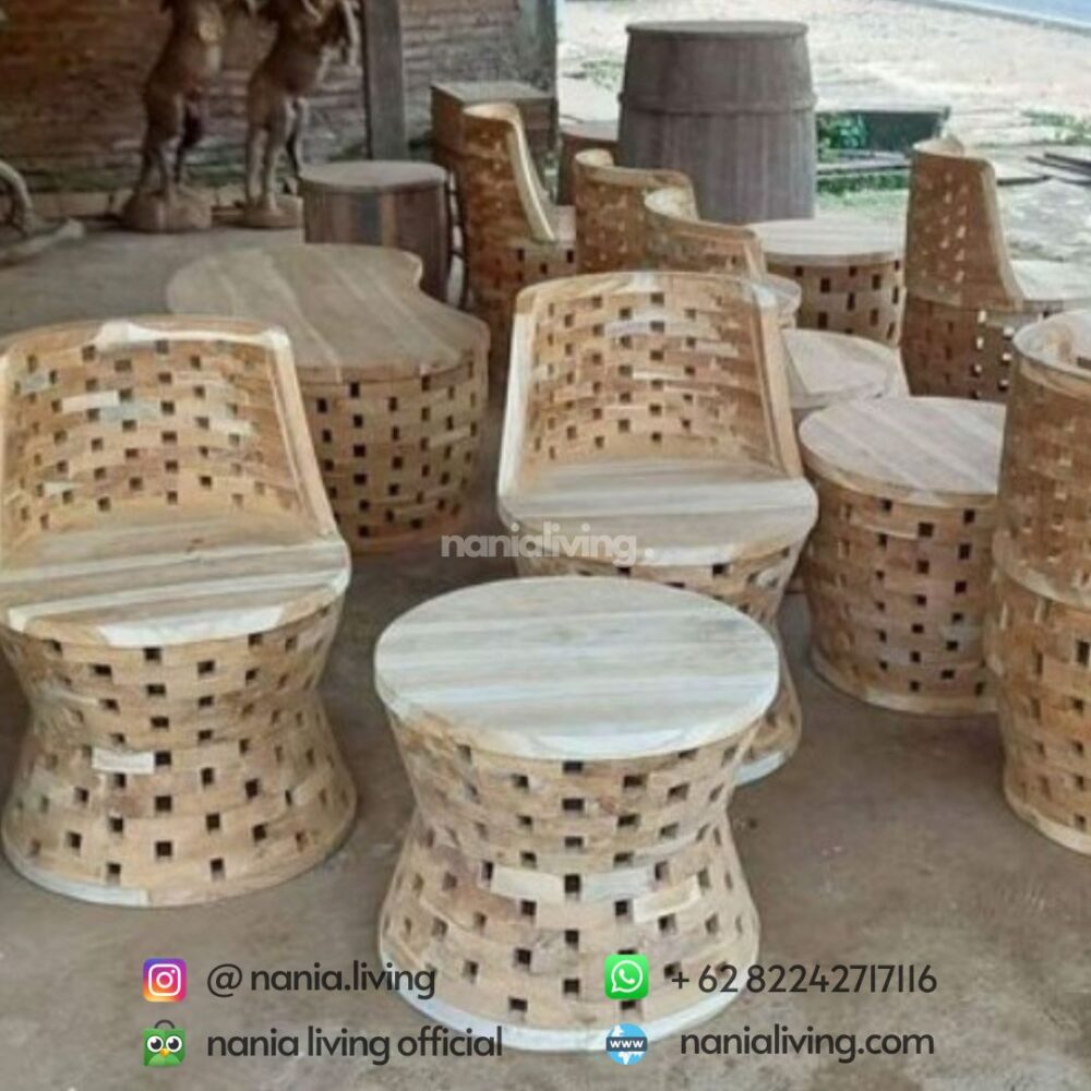 non finishing Brick Patio Chair Sets