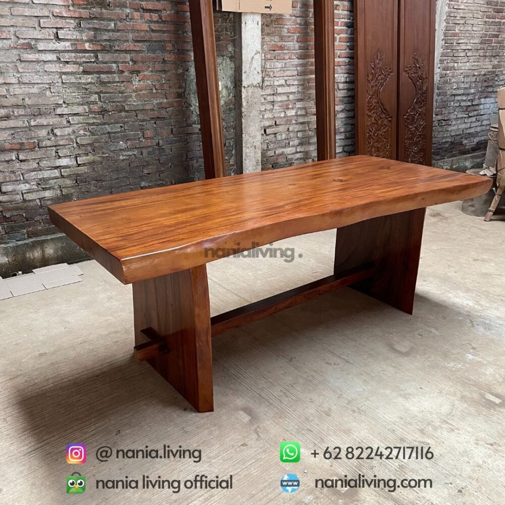 side Large Trembesi Dining Table