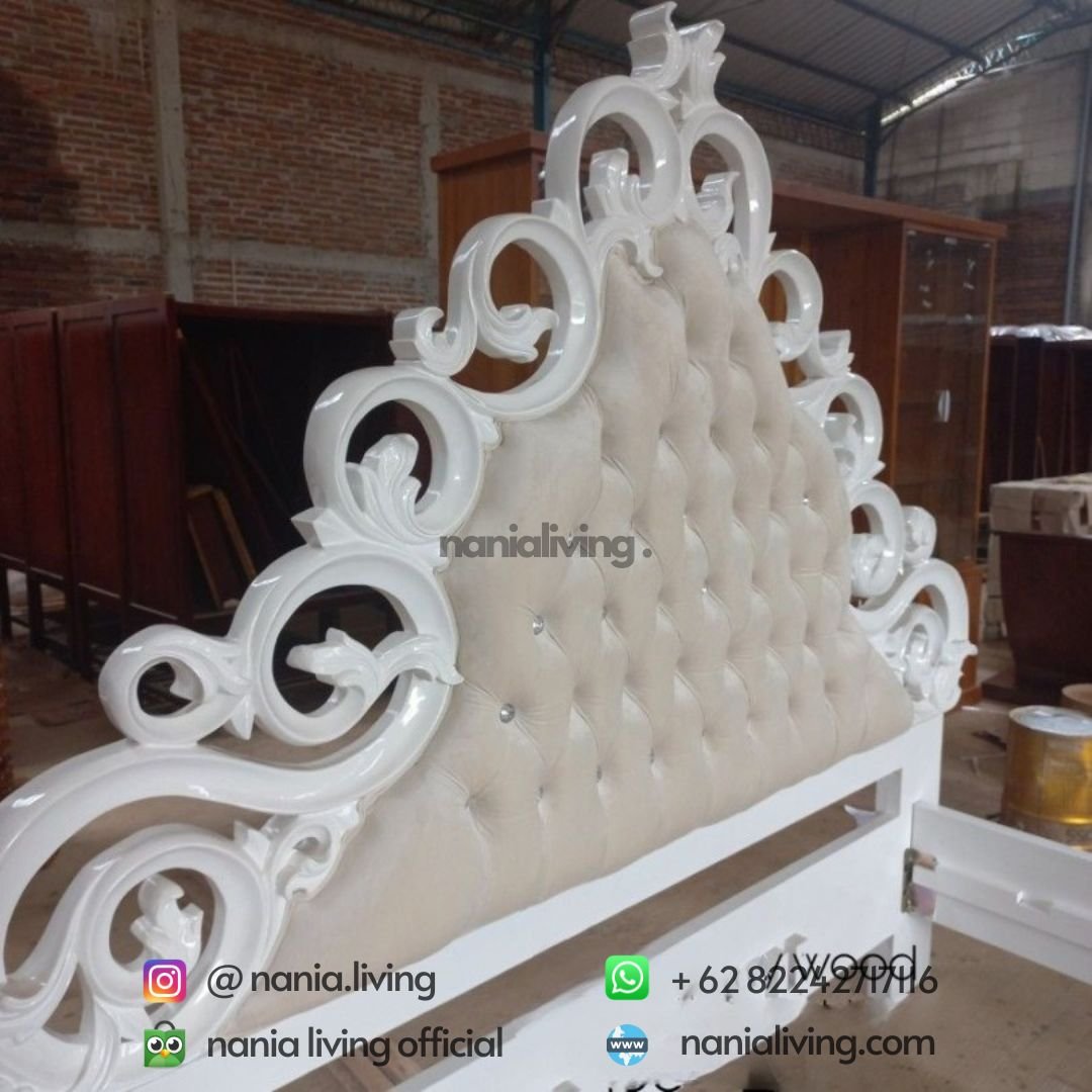 Luxury Carved Bed Frame