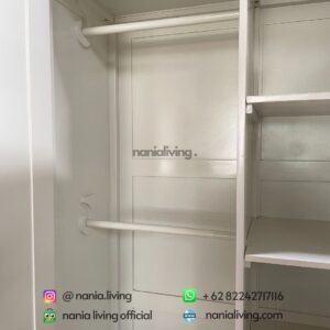 detail Minimalist Children's Wardrobe Duco White nania living