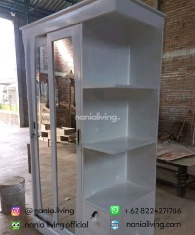 Sliding Wardrobe White Duco