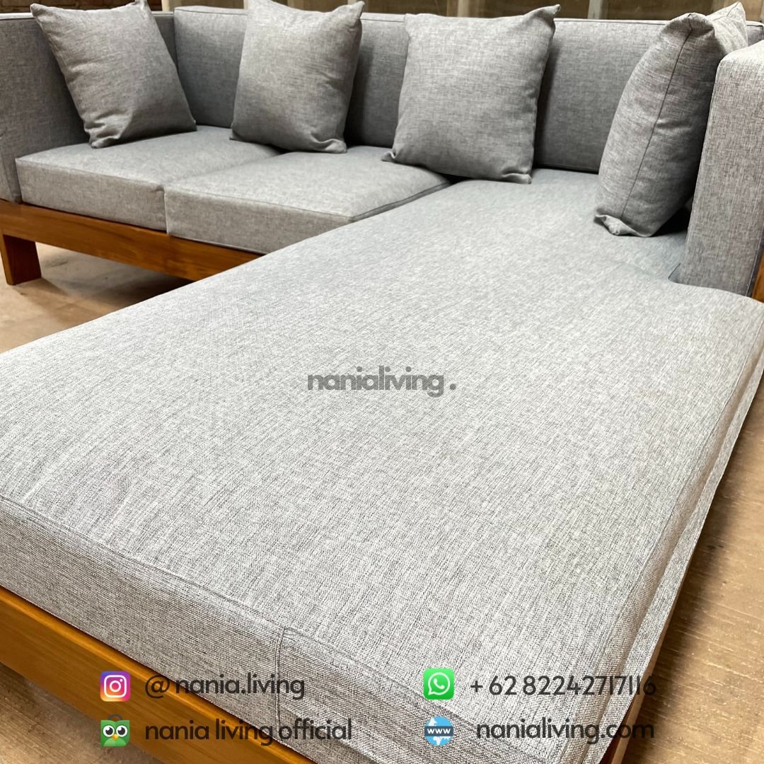 minimalist corner living chair 6 cv nania bintang utama