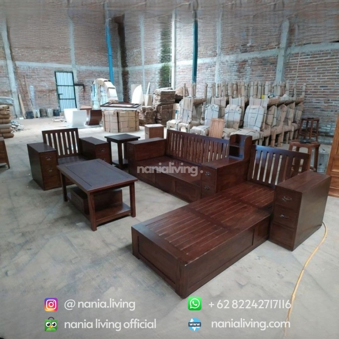 Corner Guest Sofa Large