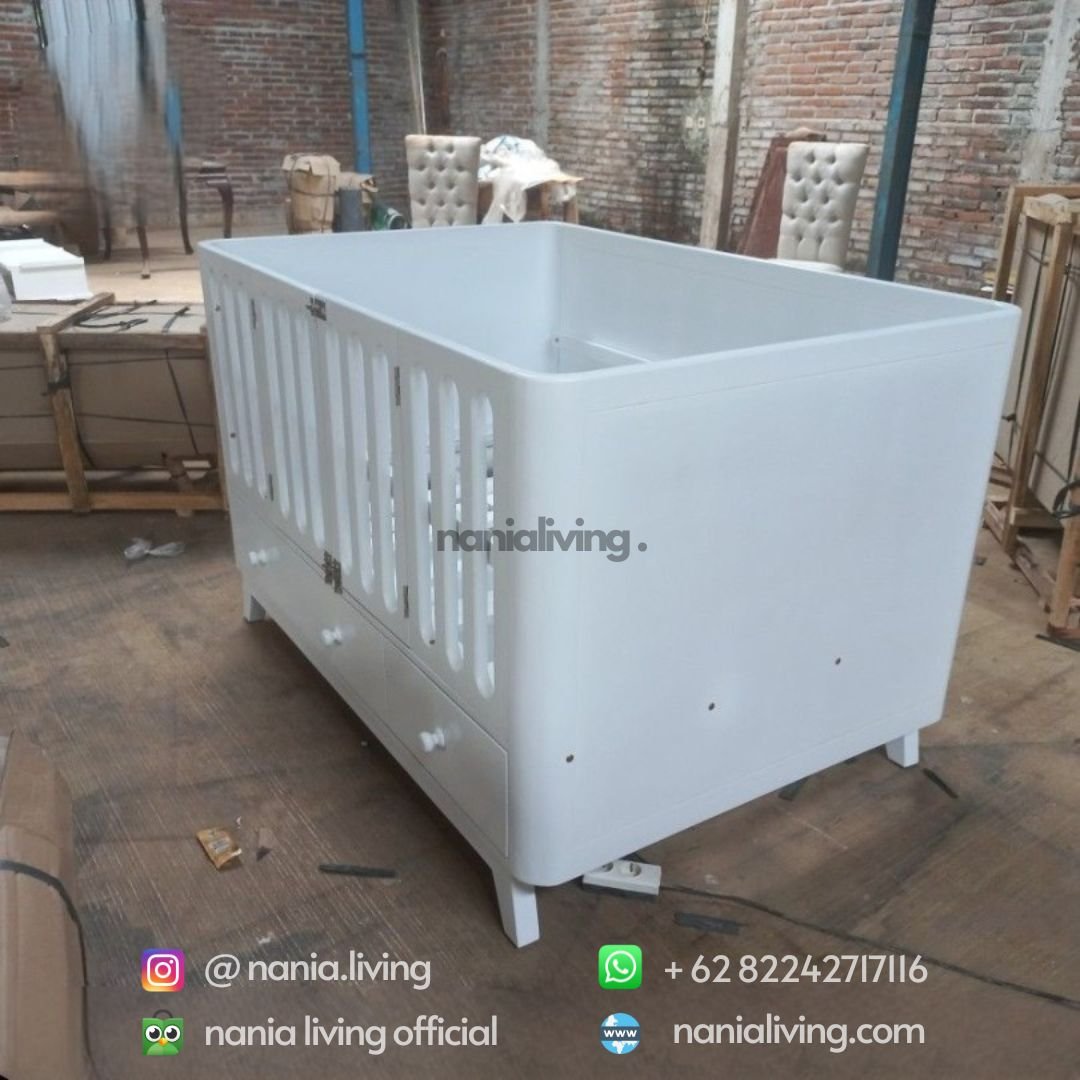 Large Baby Crib Duco 2 side Large Baby Crib Duco