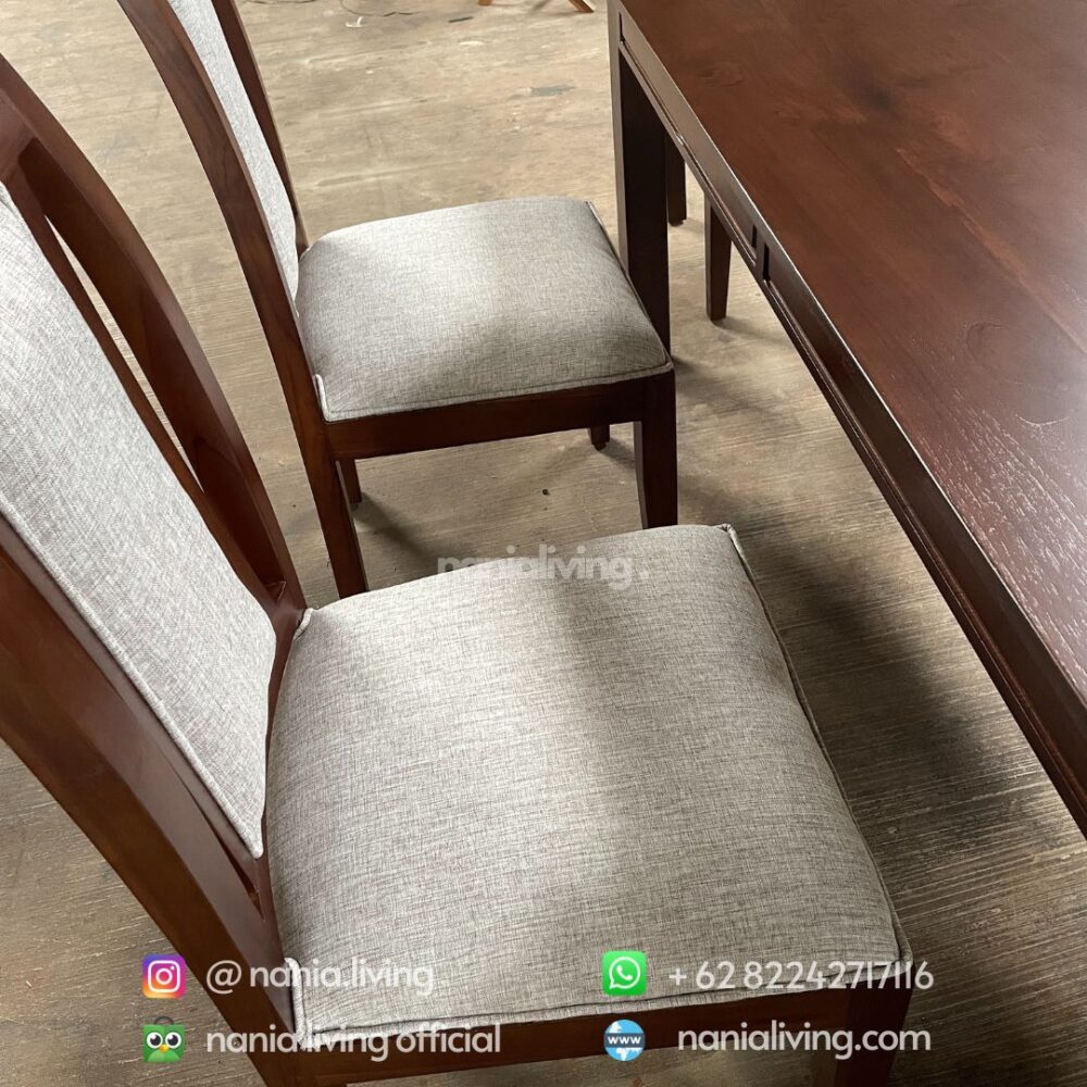 detail Minimalist Dining Chair Table