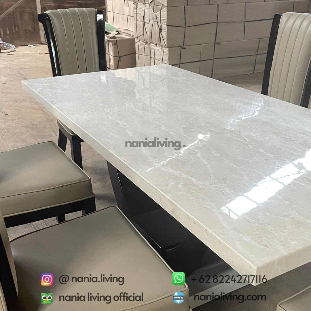 Minimalistic Marble Dining Table 5 marble Minimalistic Marble Dining Table
