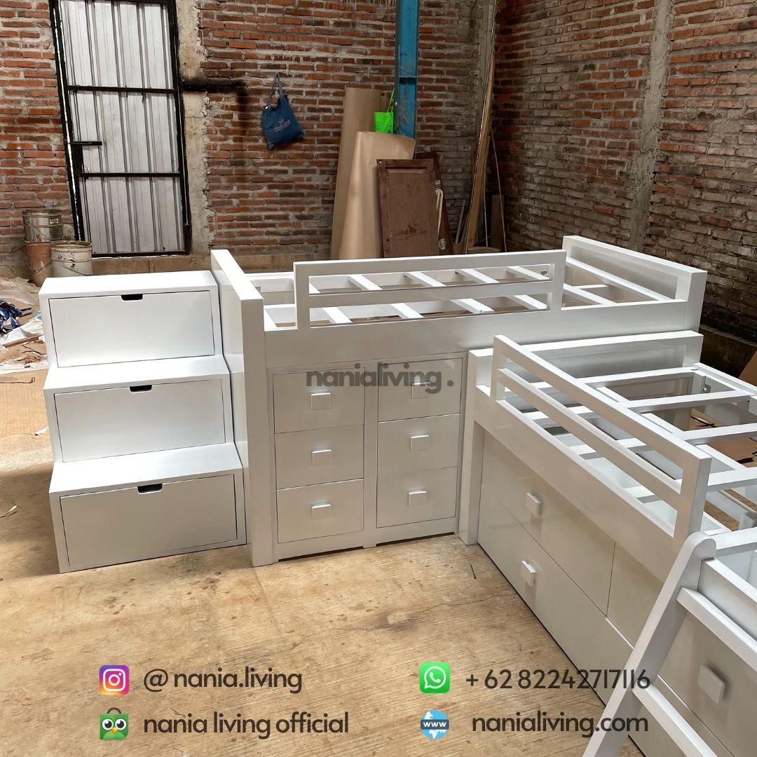 corner White Corner Kids Bed