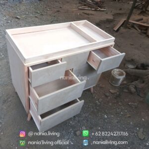 non finishing White Duco Baby Cabinet