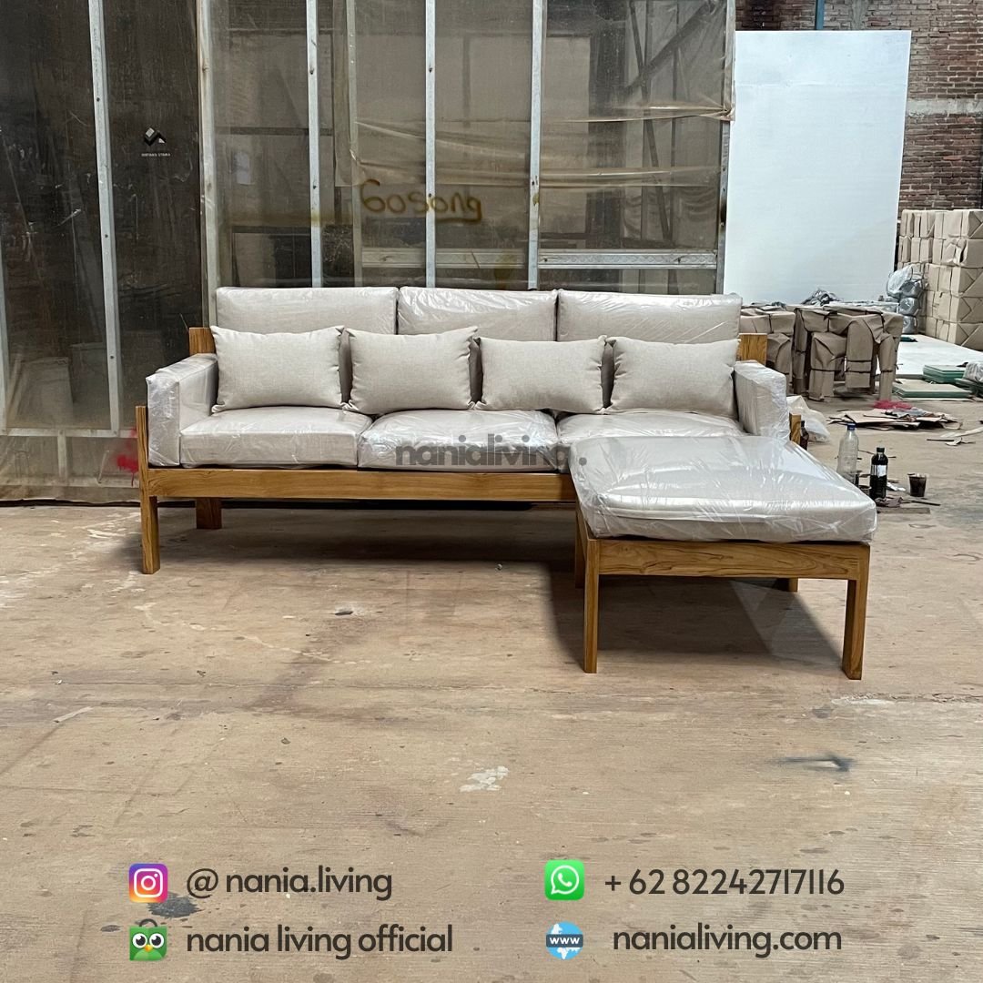 minimalist guest bench seat 5 cv nania bintang utama