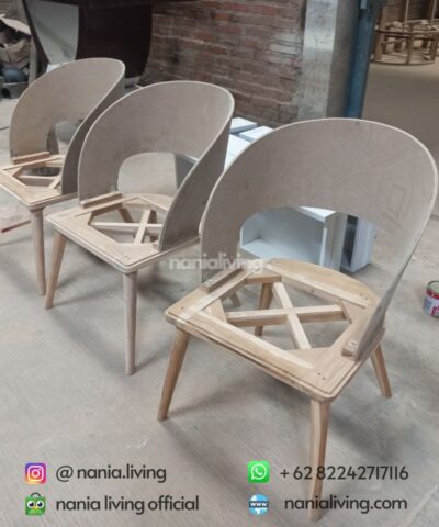 non finishing Minimalist Luxury Dining Chairs