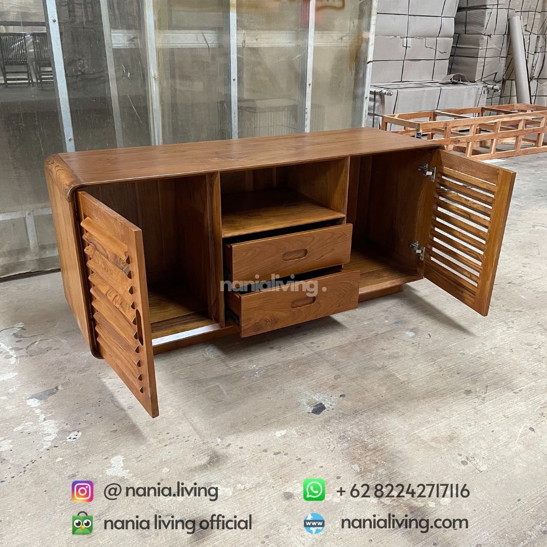 Minimalist Retro Tv Sideboard