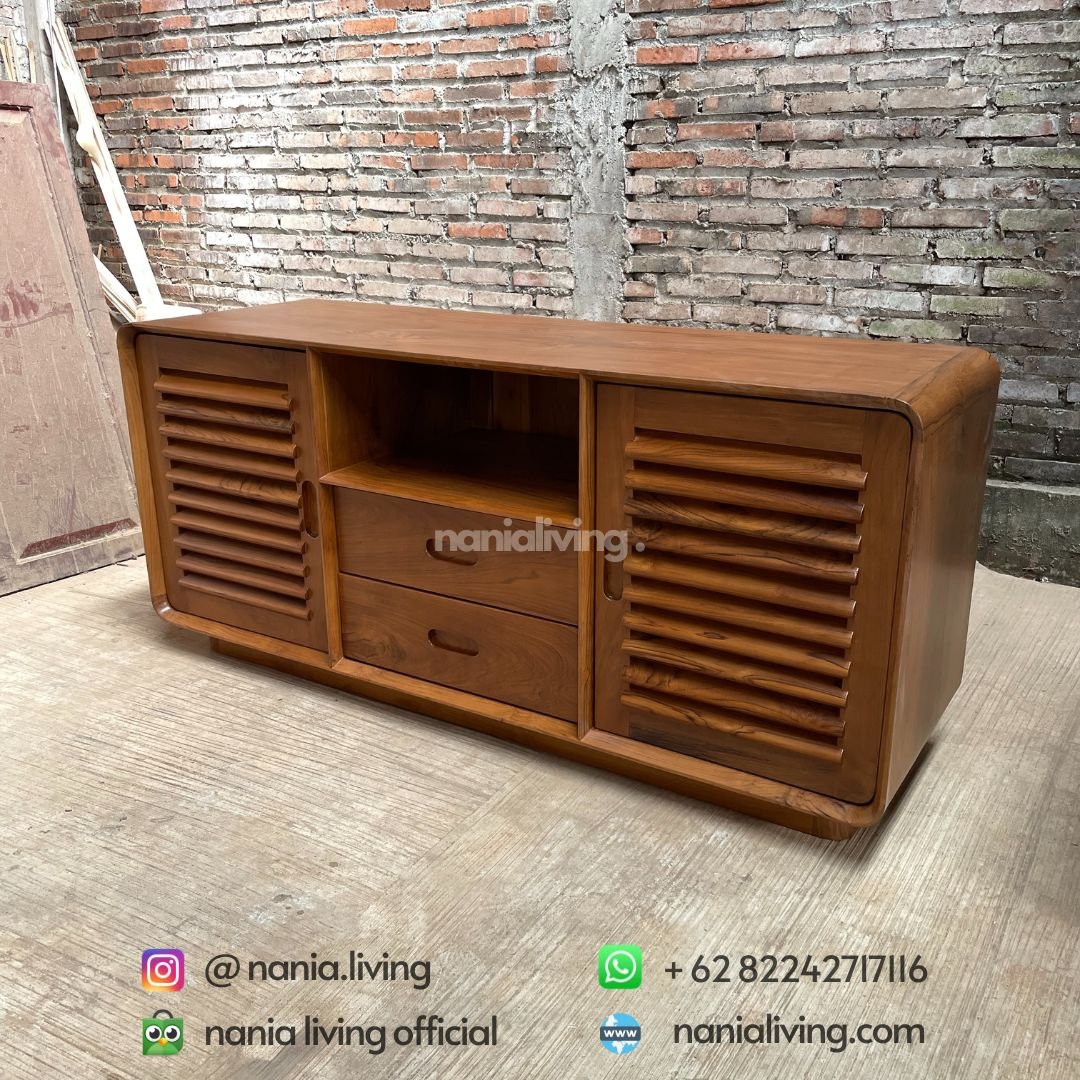 side Minimalist Retro Tv Sideboard