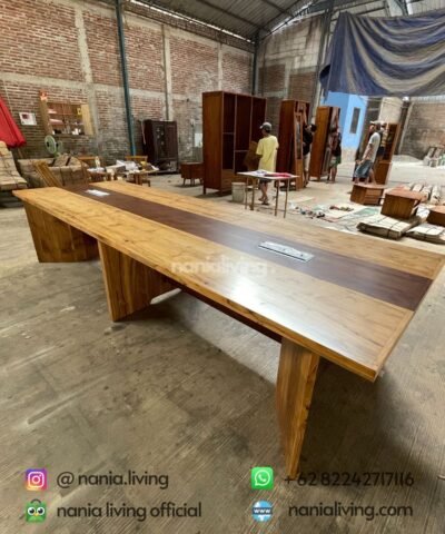Large Meeting Table Teak
