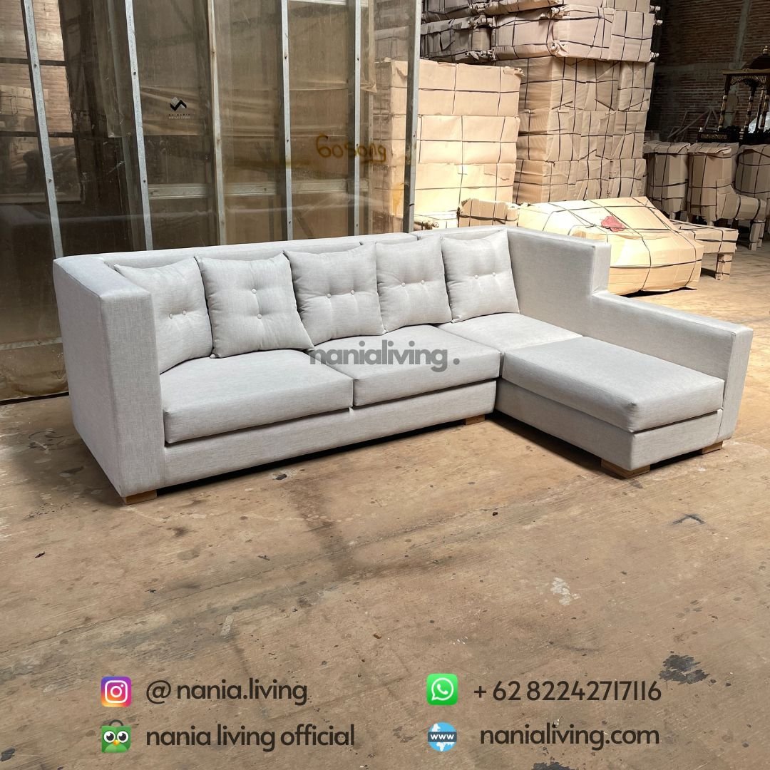 Luxury Guest Sofa L 5 cv nania bintang utama