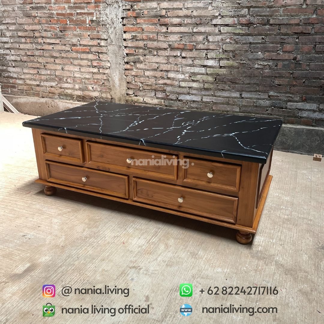 Marble Pattern Living Table