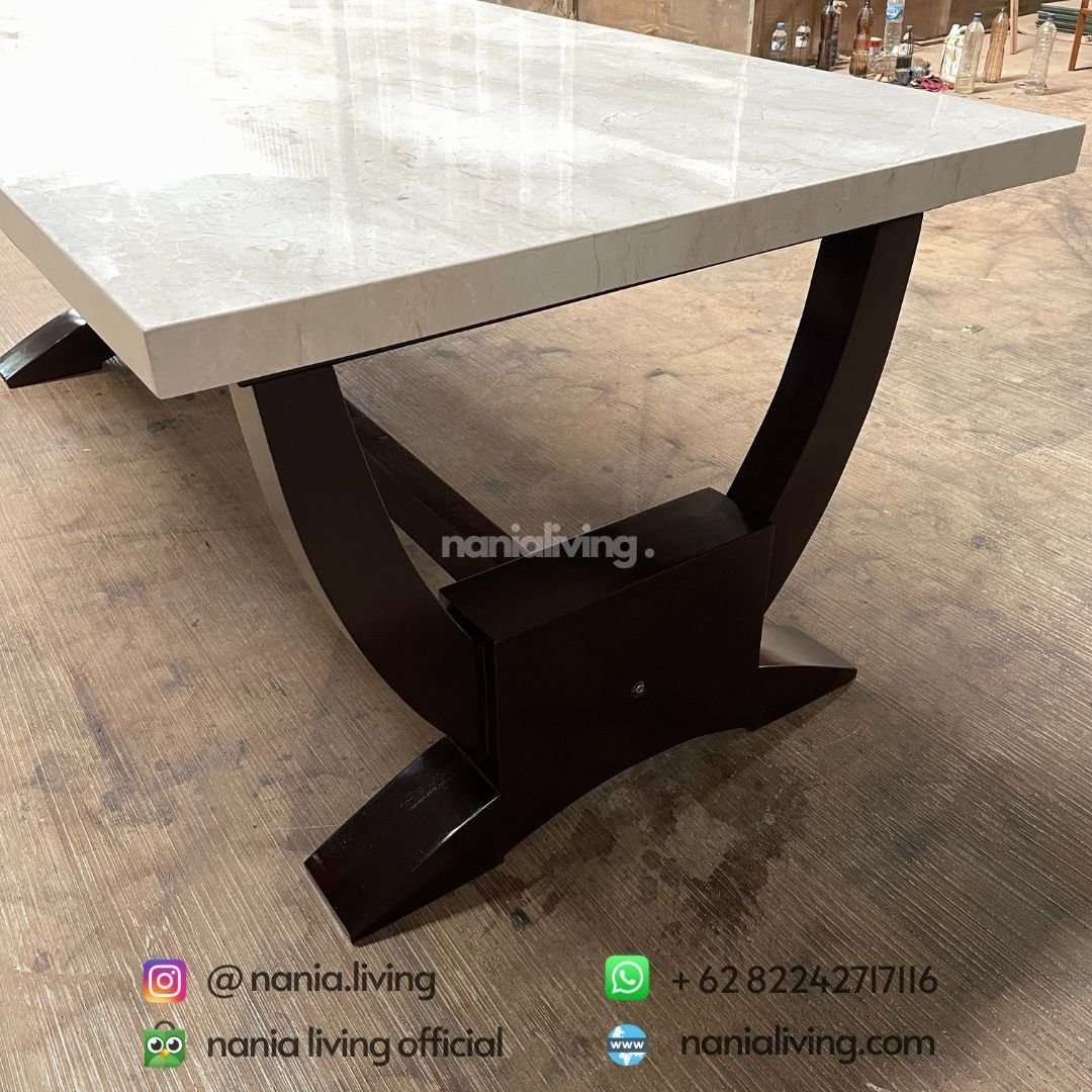 detail Marble Top Dining Table