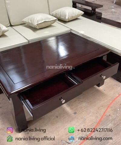 table Modern L-shape Guest Sofa