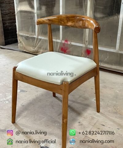 Teak Cafe Dining Chairs nania living