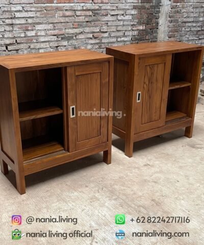 side Retro Teak Dressing Table