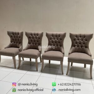 Elegant Grey Dining Chairs