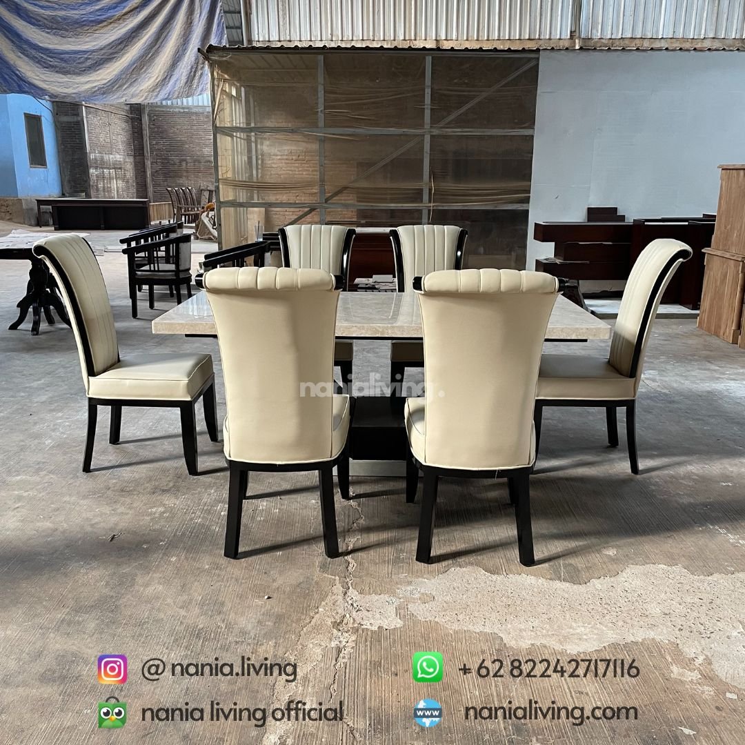 Cream Marble Dining Sets 4 Cream Marble Dining Sets