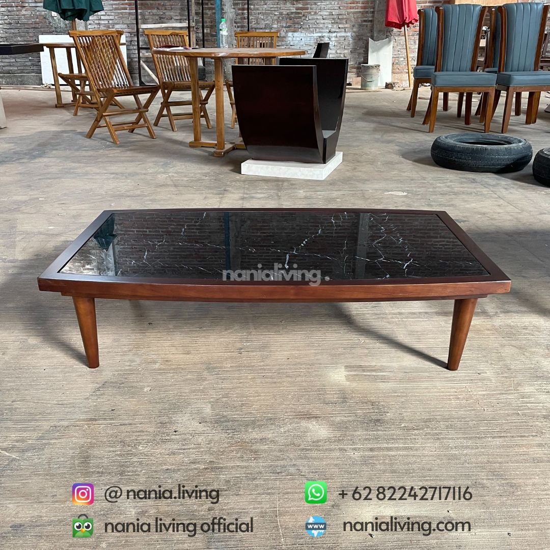 Minimalist Marble Guest Table 3 side Minimalist Marble Guest Table