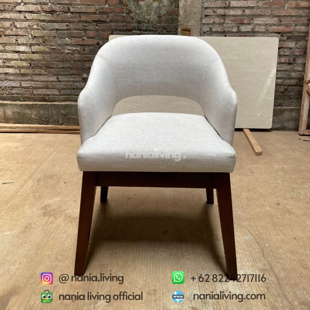 Modern Minimalist Armchairs White