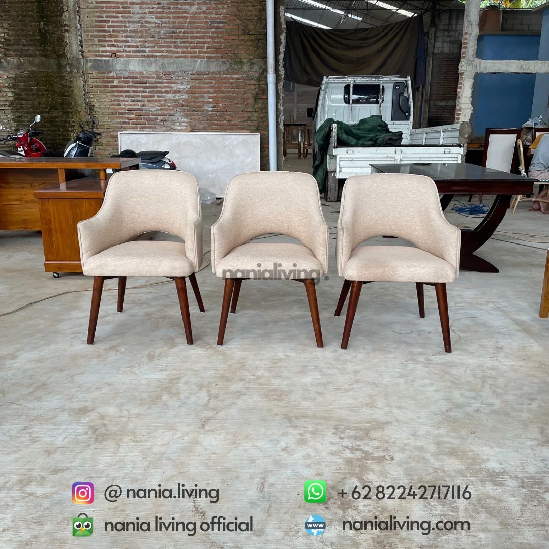 Modern Minimalist Armchairs White